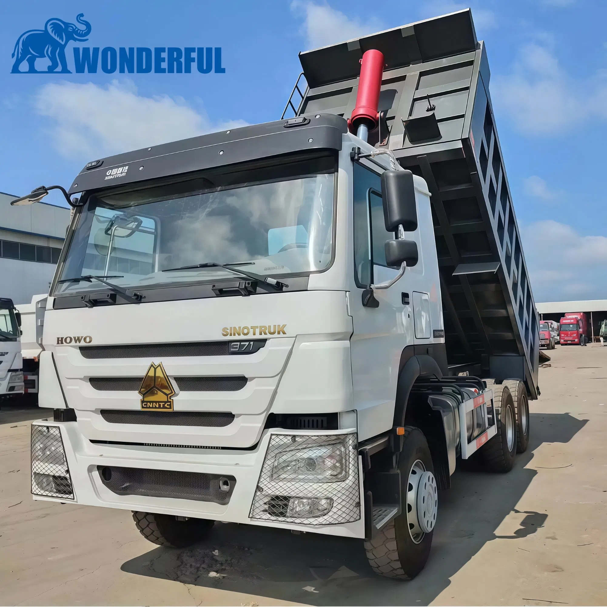 Sinotruk Homan Shacman 6X4 8X4 Wheel Drive Mini Flatbed Stake Dump Truck Garbage Nx Tx Unload Transport Spare Parts Free Euro 2 3 Hydraulic System Tractor Truck