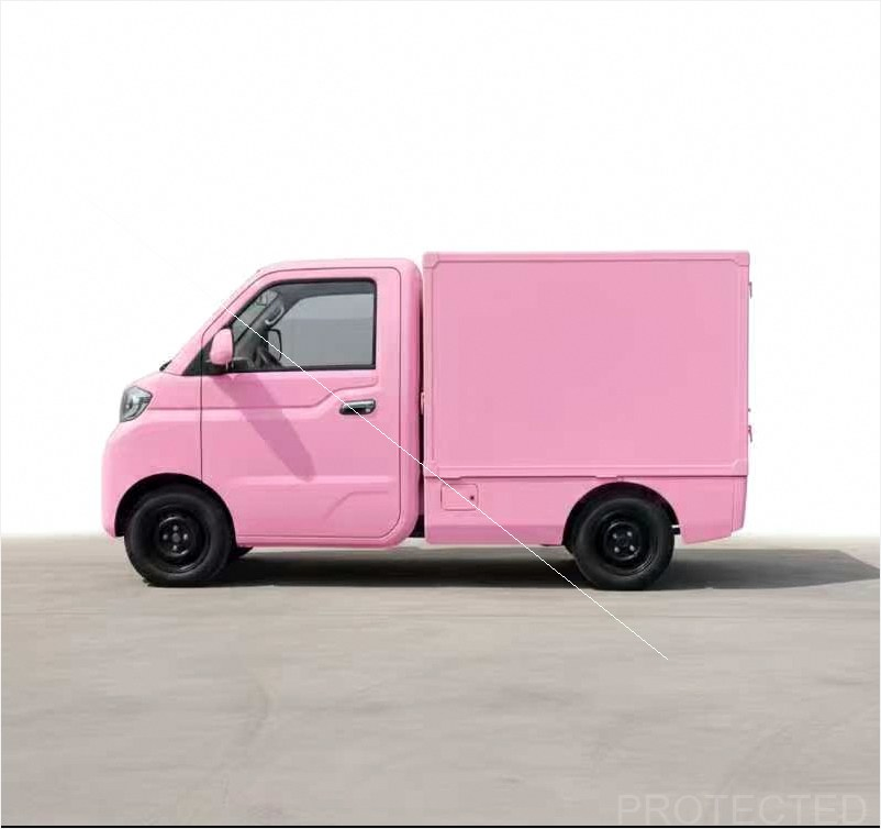 Battery Electric Vehicle (BEV) 2-Seater Mini Pickup Truck for Urban Delivery, EEC Certified with Lithium Battery, Factory Price