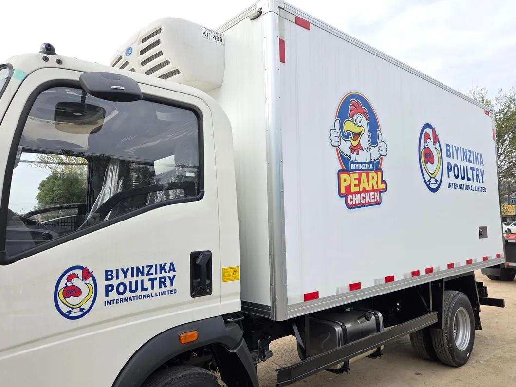 Freezer Van Side View