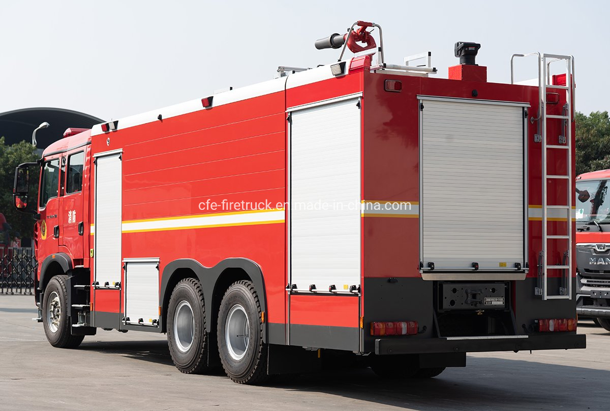 Wholesale Fire Fighting Truck High Performance Sinotruk HOWO T Heavy-Duty Fire Truck with 18000L Water and Foam Tank New Airport Ladder Electric Truck