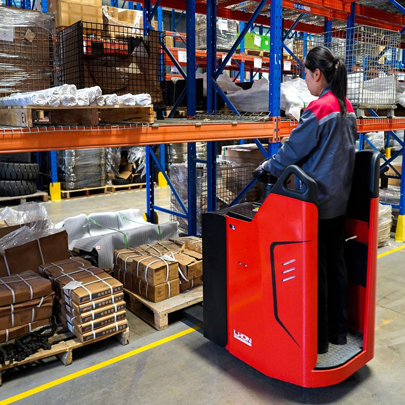 3.0t Seated Heavy Duty Electric Manual Pallet Truck of Walkie Powered Jack High Speed Hydraulic Lifting Equipment Forklift Manufacturer