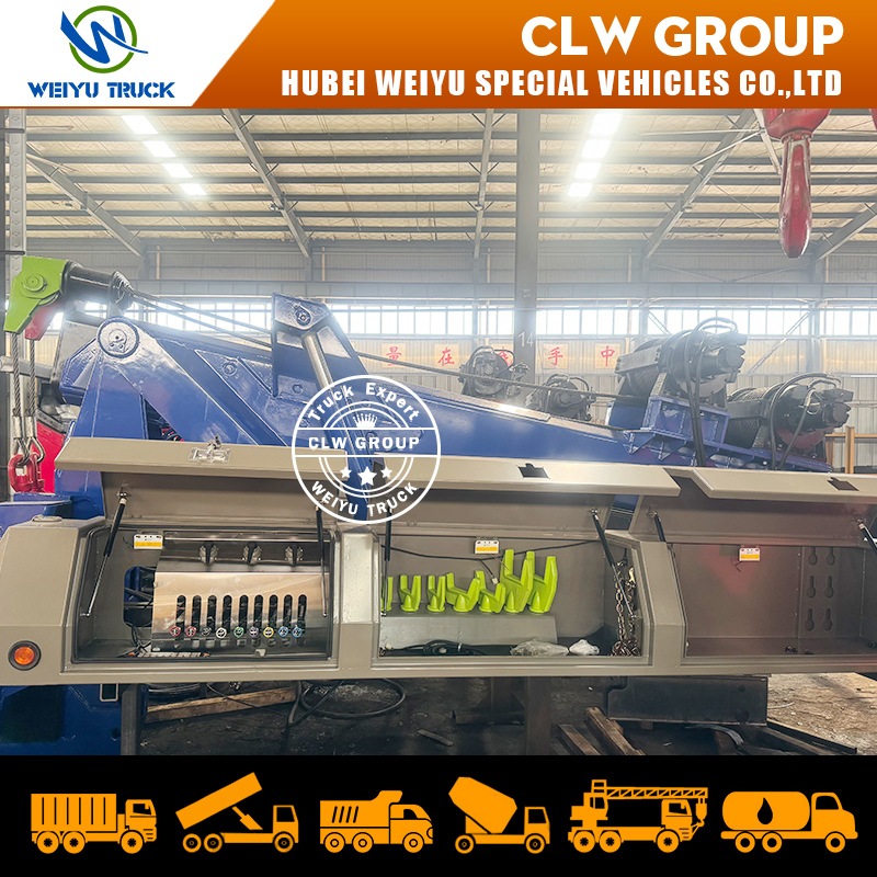 OEM 16t/20t/25t/40t Wrecker Towing Body Equipment DTU Mounted on Truck Chassis Detachable Wrecker Unit
