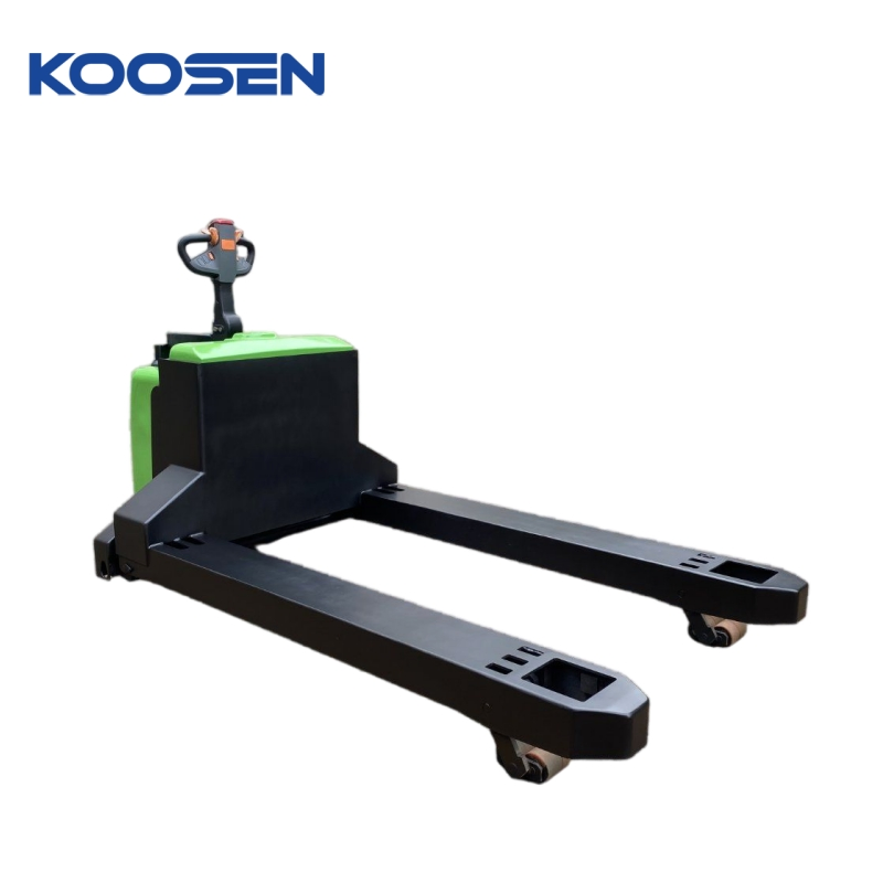 Koosen Heavy-Duty Stand Uo Model Electric Pallet Truck