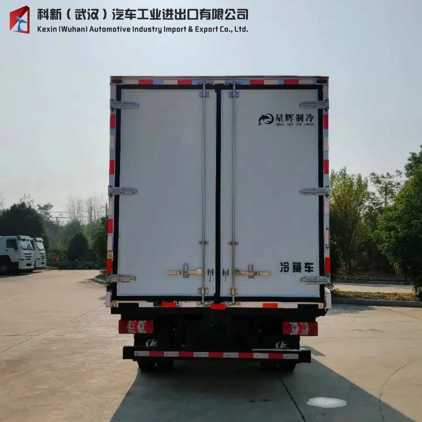 HOWO DFAC Jmc JAC 4.2-Meter V5 Ice-Cream Transport Global Trade Refrigerated Delivery Truck