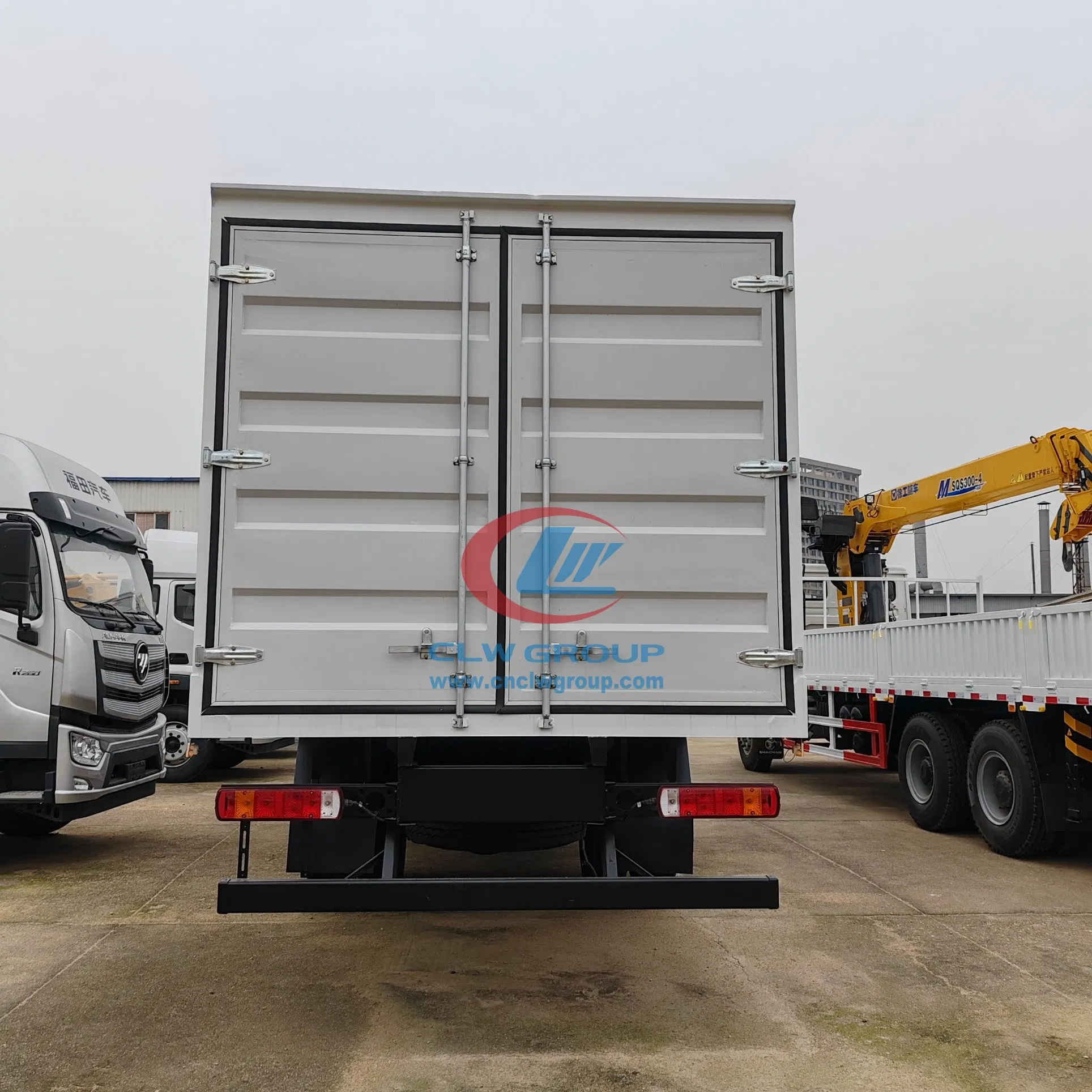 Foton 4X2 6 Wheeler 15tons 16tons Carbon Steel Transportation Cargo Lorry Box Logistics Vehicle