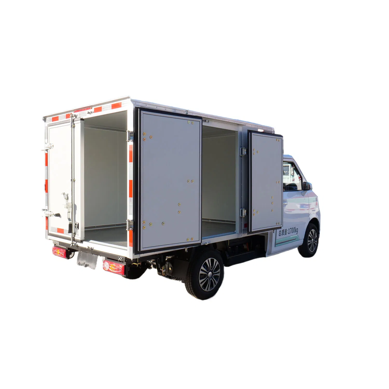 2025 New Urban Distribution Truck Electric Van-Type Logistics Box Truck Affordable Price