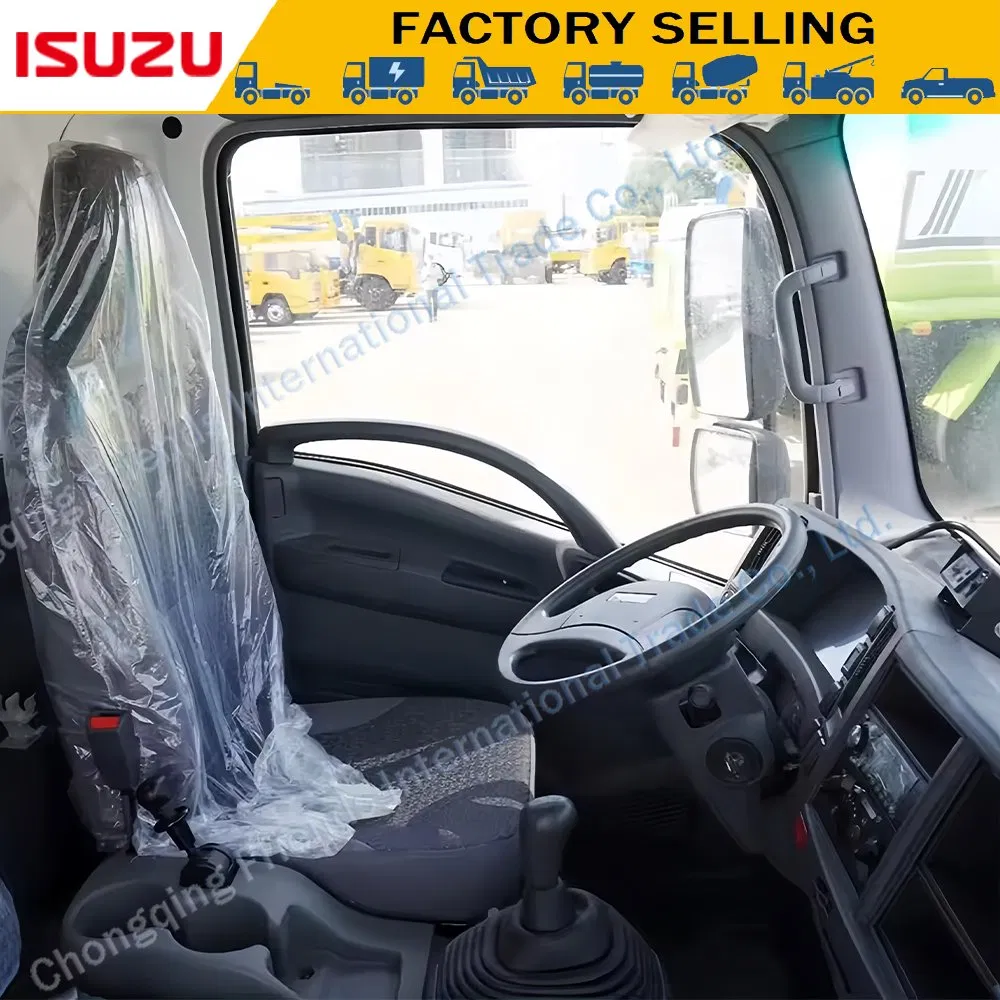 Isuzu Nkr 100p Kv100 Refrigerated Truck Refrigerator Cooling Van Small Freezer Sea Food Meat Chicken Vegetable Fruit Truck Frozen Reefer Transport