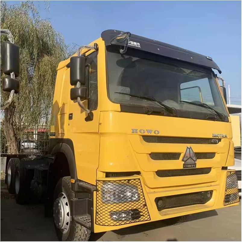 Cost Effective Sino Truck Used HOWO 371HP 6X4 Tractor Head for Intercity Logistics Distribution