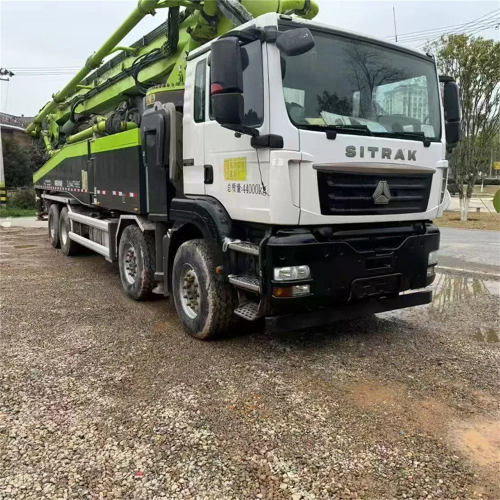 Used Dongfeng Truck Bed Fuel Tank Pump System Integrated with Zoomlion 63m 67m 70m 76m Boom Technology