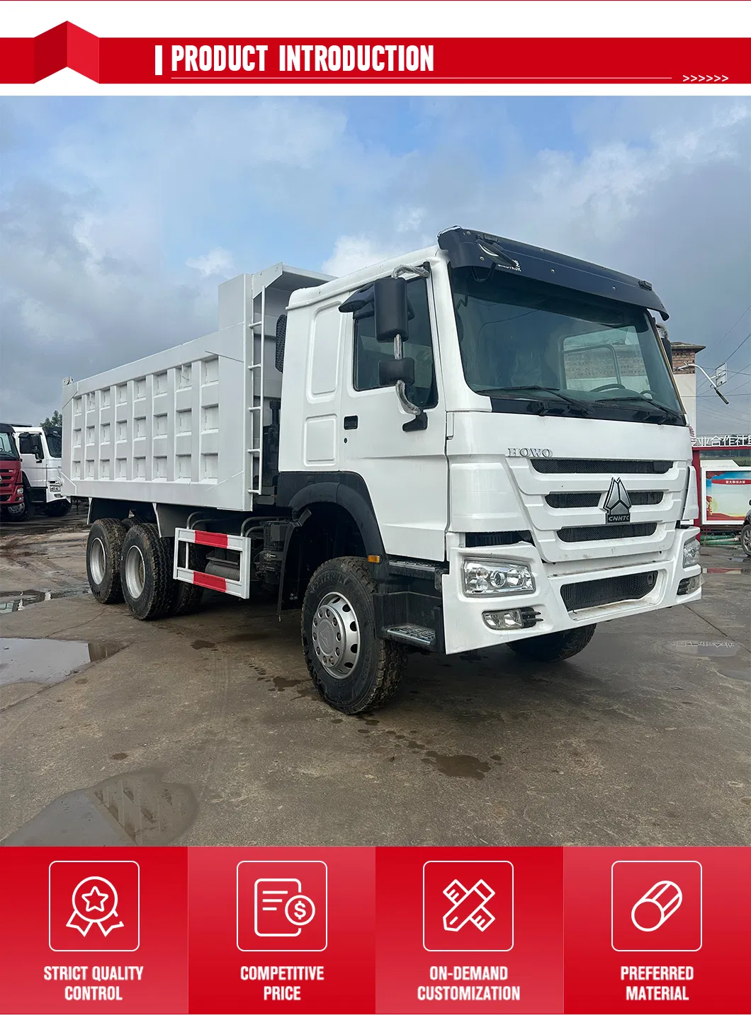 Diesel Tipper Truck Detail