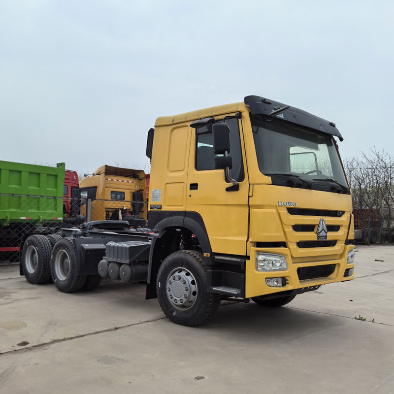 Warehouse Logistics Heavy Duty Tractor Truck Dump Truck Cargo Box Lorry Trailer Concrete Mixer Tractor for Distribution Centers