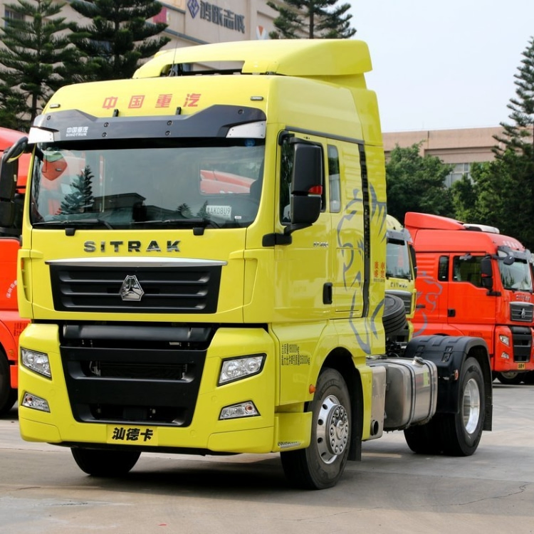 HOWO Upgraded Model Sinotruk Sitrak G7 Tractor Truck 400-510HP Man Technology Zf Amt Low Fuel Consumption Heavy-Duty Long-Haul Bulk Cargo Mining Transport