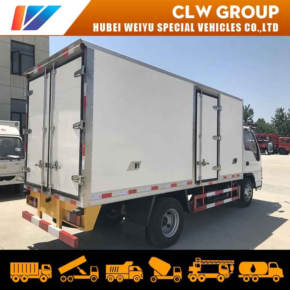 Diesel Engine Refrigerated Truck Freezer Container Body Cargo Box for Food Transport
