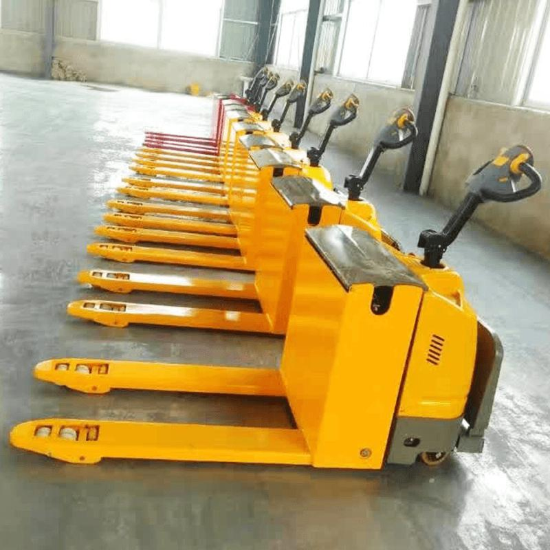 Heavy-Duty Electric Pallet Truck Forklift with Reliable Battery