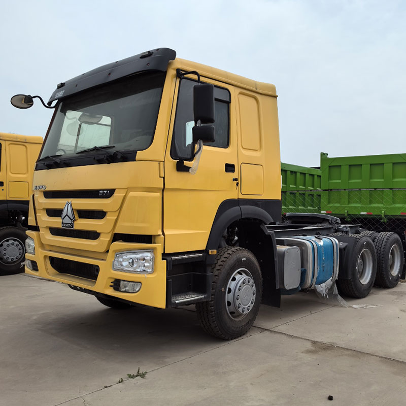 Warehouse Logistics Heavy Duty Tractor Truck Dump Truck Cargo Box Lorry Trailer Concrete Mixer Tractor for Distribution Centers