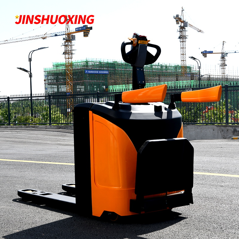 2-5 Ton Heavy-Duty Stand-on Battery Electric Pallet Truck Jack