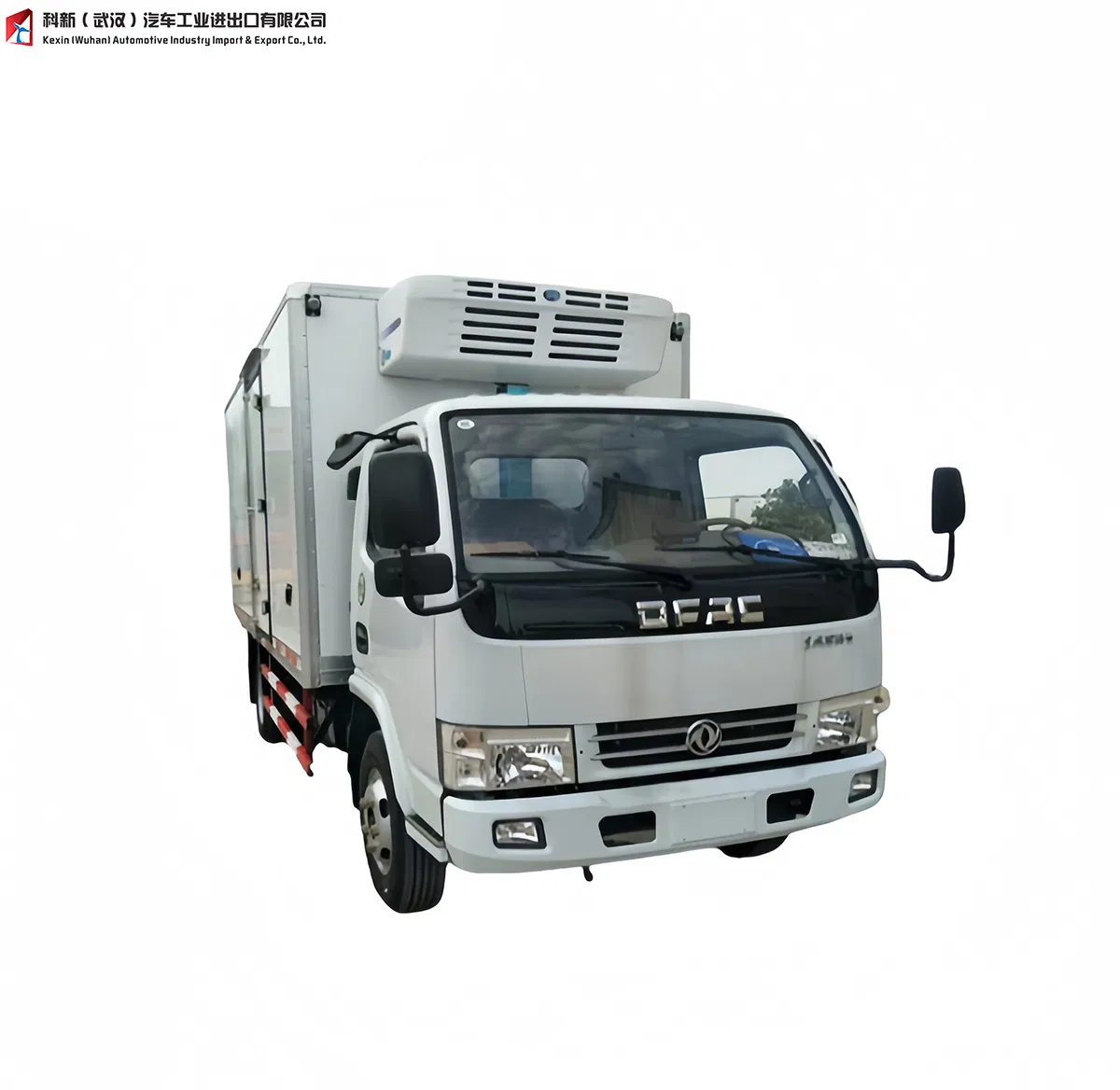 Refrigerated Truck Fridge Van Insulated Box Truck for Fresh Food Distribution and Cold Chain Logistics