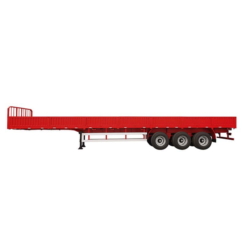 2/3/4 Axles 20FT/40FT/45FT 40tons 60tons Flatbed/Platform Container Cargo Transport Semi Truck Tanker Trailer