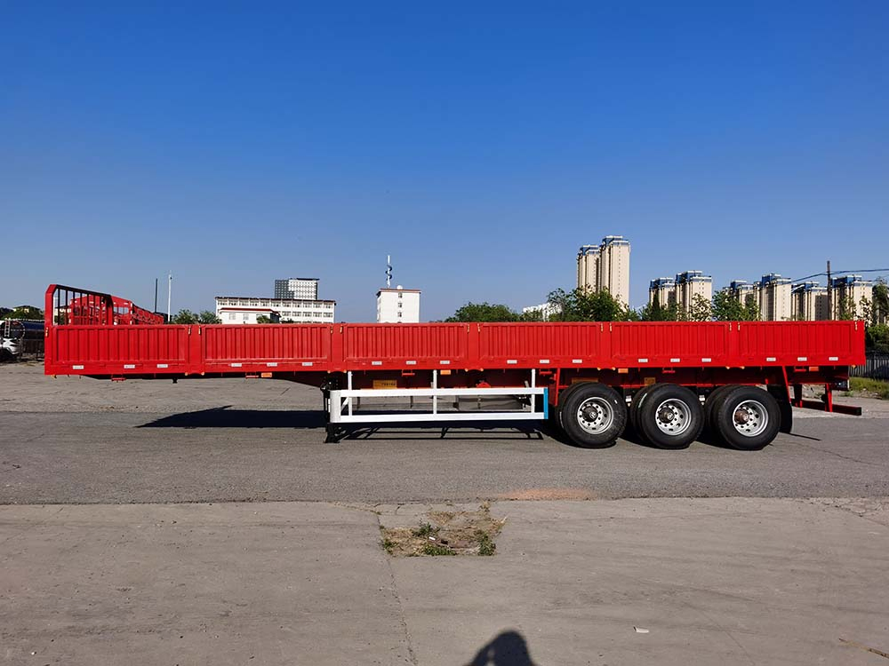 2/3/4 Axles 20FT/40FT/45FT 40tons 60tons Flatbed/Platform Container Cargo Transport Semi Truck Tanker Trailer