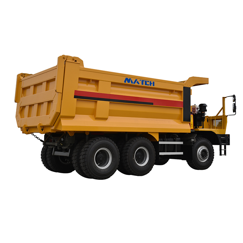 Match off-Highway Heavy-Duty off-Road Mining Tipper Dumper Rigid Frame Haul Bad Road Driving Truck