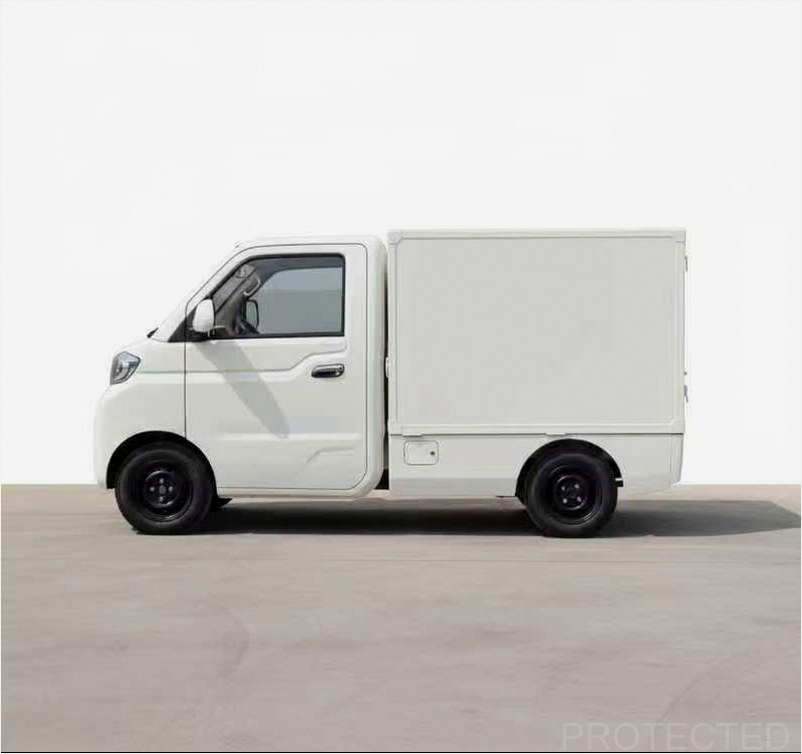 Battery Electric Vehicle (BEV) 2-Seater Mini Pickup Truck for Urban Delivery, EEC Certified with Lithium Battery, Factory Price