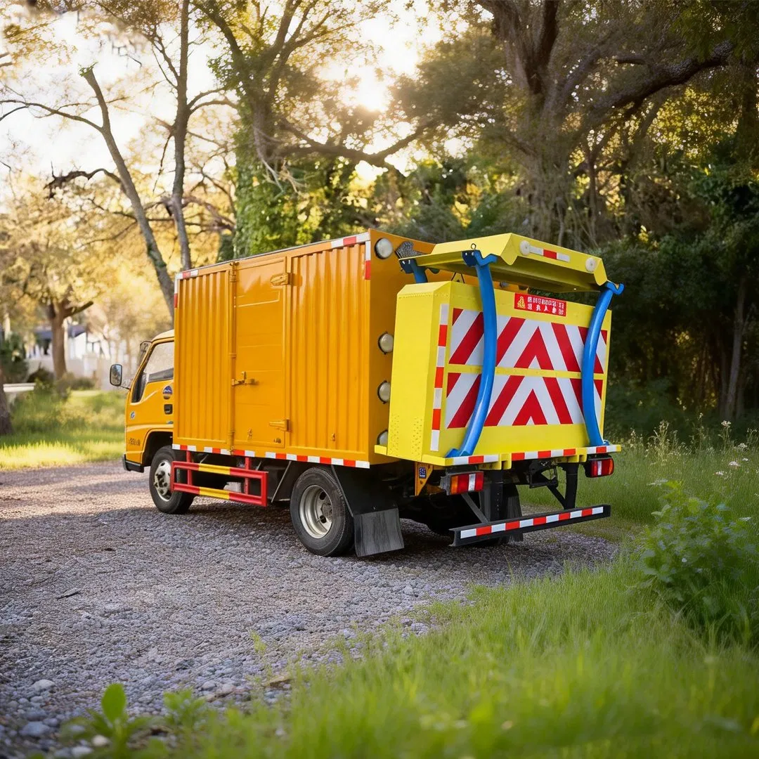 Jmc Highway Safety Truck Crash Cushion Car Mobile Impact Protection Attenuator Vehicle Anti Crash Pad Vehicle Road Maintenance Anti-Collision Buffer Truck