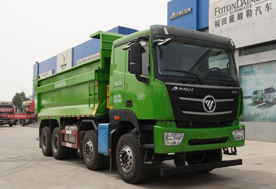 Foton Dump Trucks, ATM Trucks, Zf, Environmentally Friendly, High Load Capacity, 6X4/8X4, 500HP, Brand New Factory Direct Supply,40-60 Tons,for Cargo Transporta