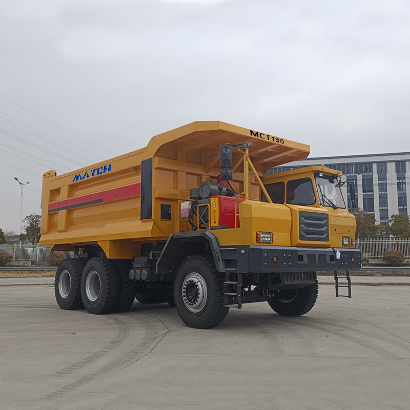 Match off-Highway Heavy-Duty off-Road Mining Tipper Dumper Rigid Frame Haul Bad Road Driving Truck