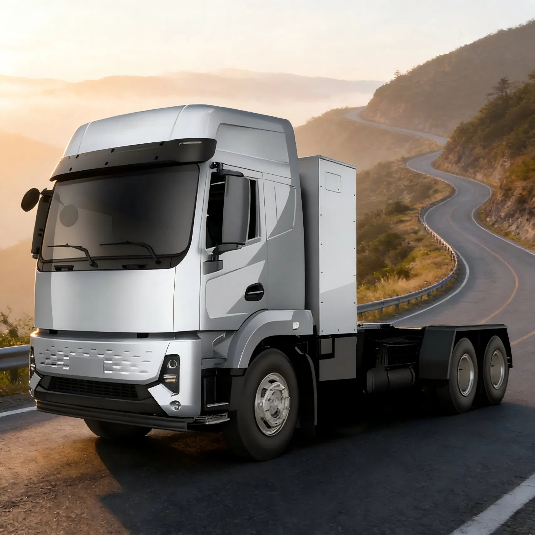 Eco Friendly Pure Electric Heavy Duty Truck