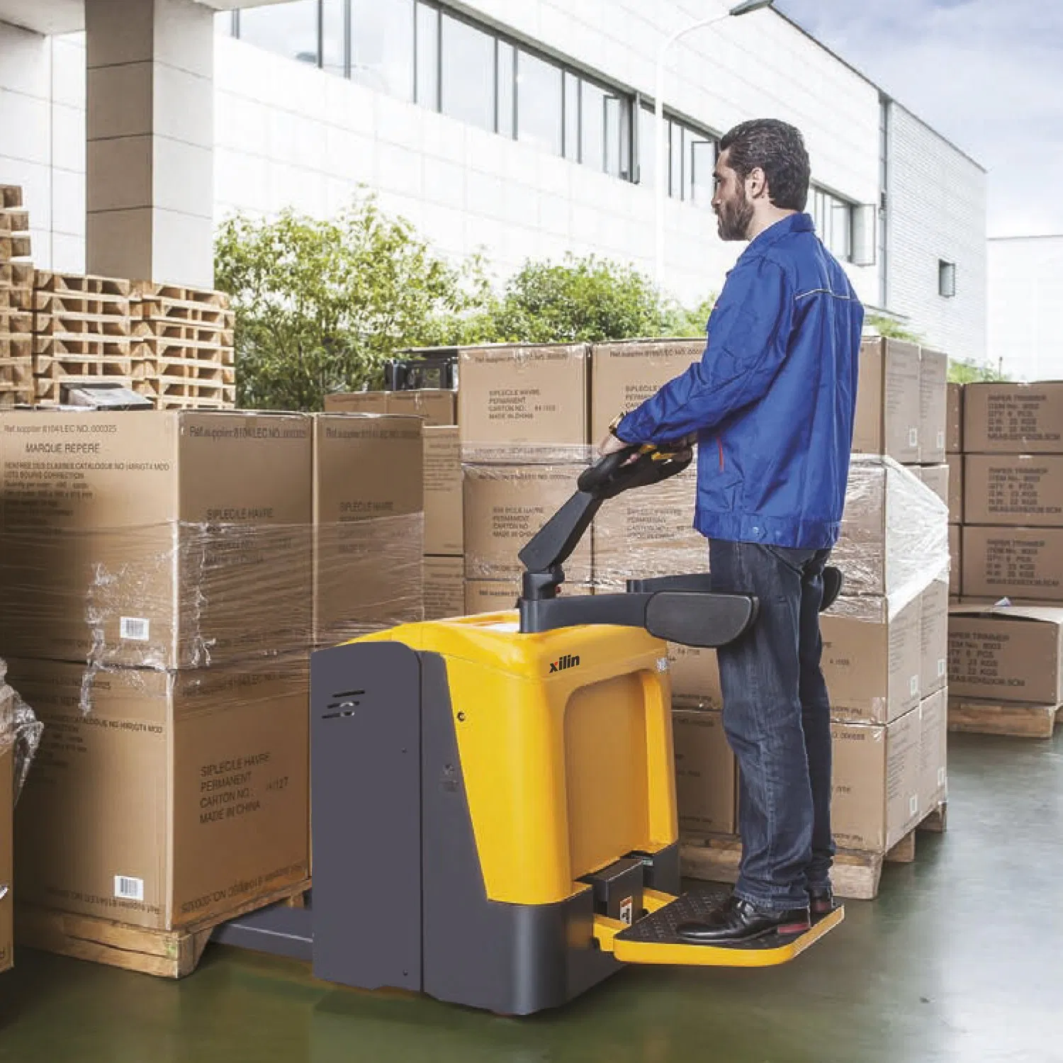Heavy-Duty Electric Pallet Trucks with One-Piece High-Gauge Steel Forks