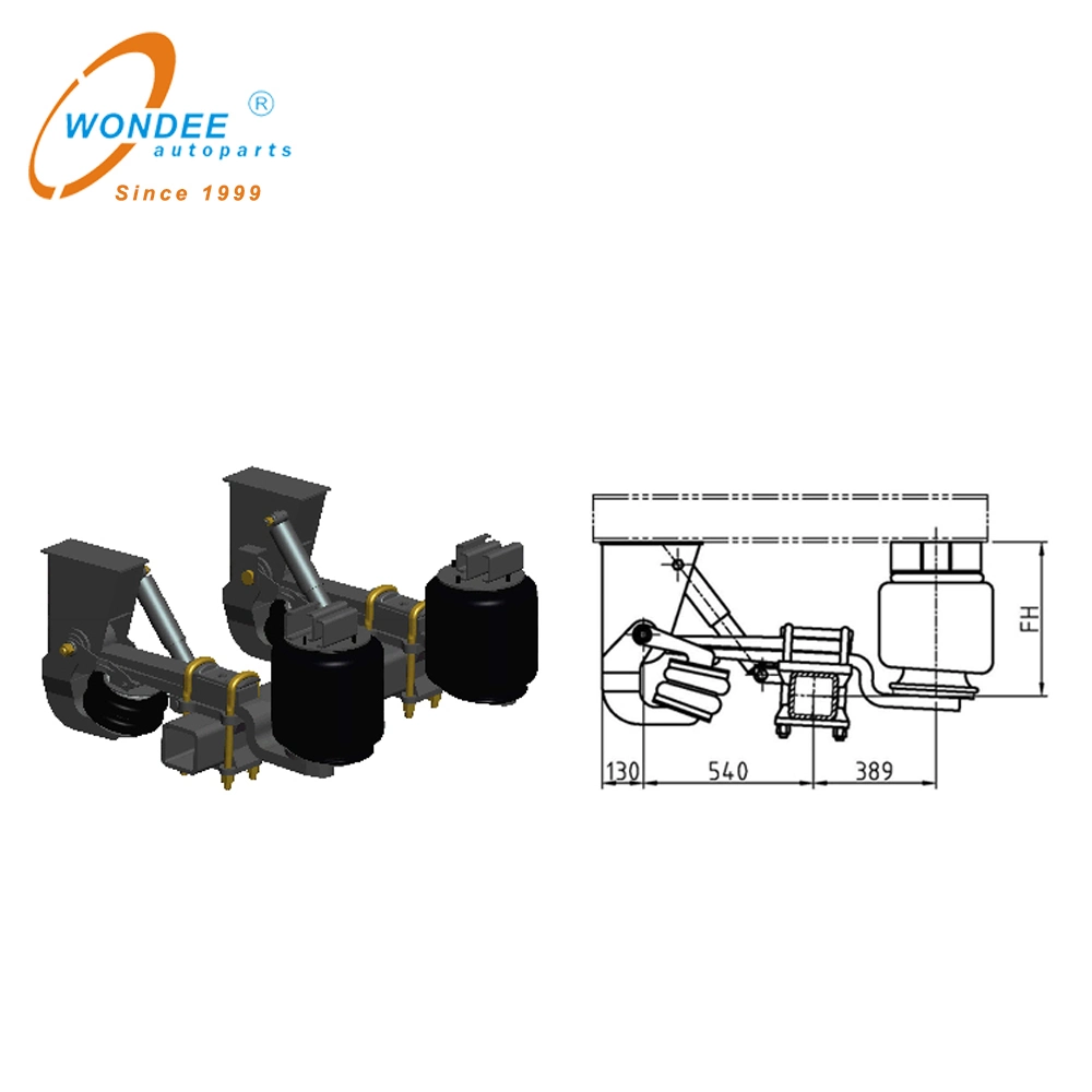 13t Air Suspension System for Truck and Semi Trailer