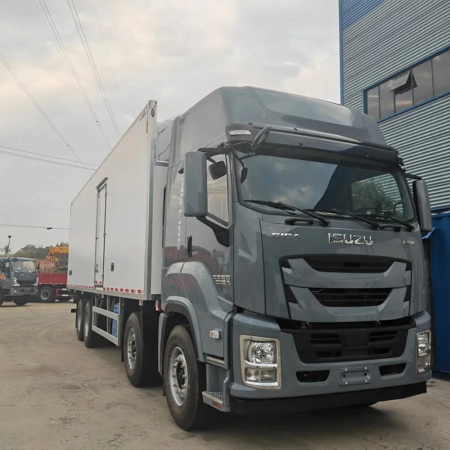 Refrigerator Truck View 2