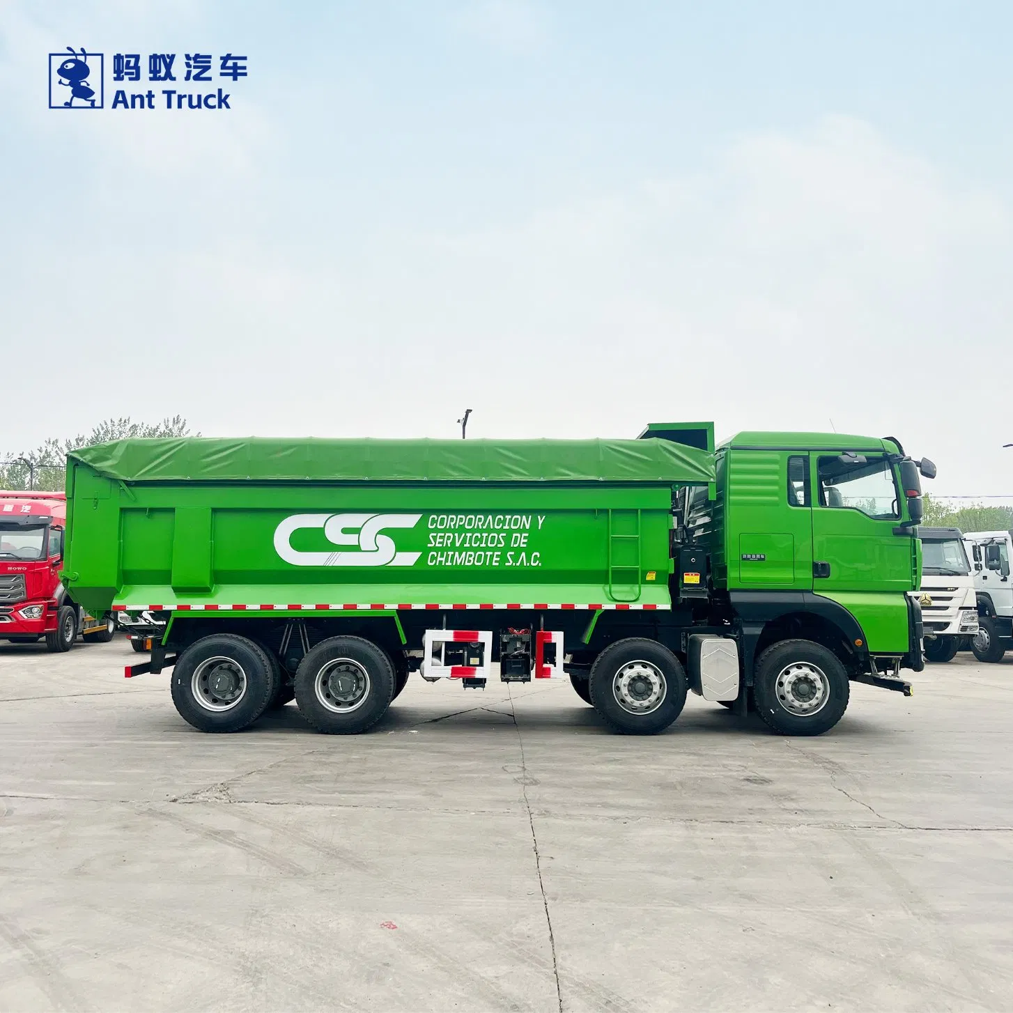 Sinotruk HOWO Tipper Truck Cargo Truck Sitrak G7 8X4 Dump Trucks Used Dump Truck Heavy Dump Truck for Mining Construction