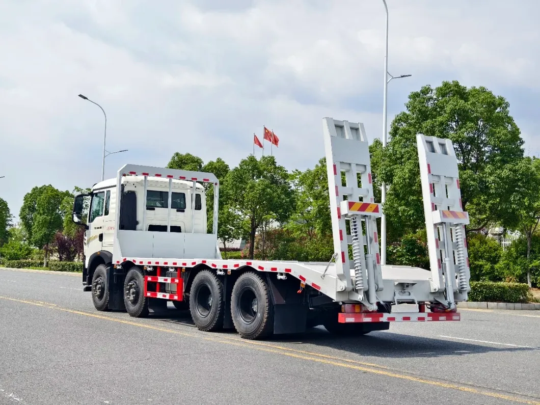 Flatbed Lorry Cargo Truck View 4