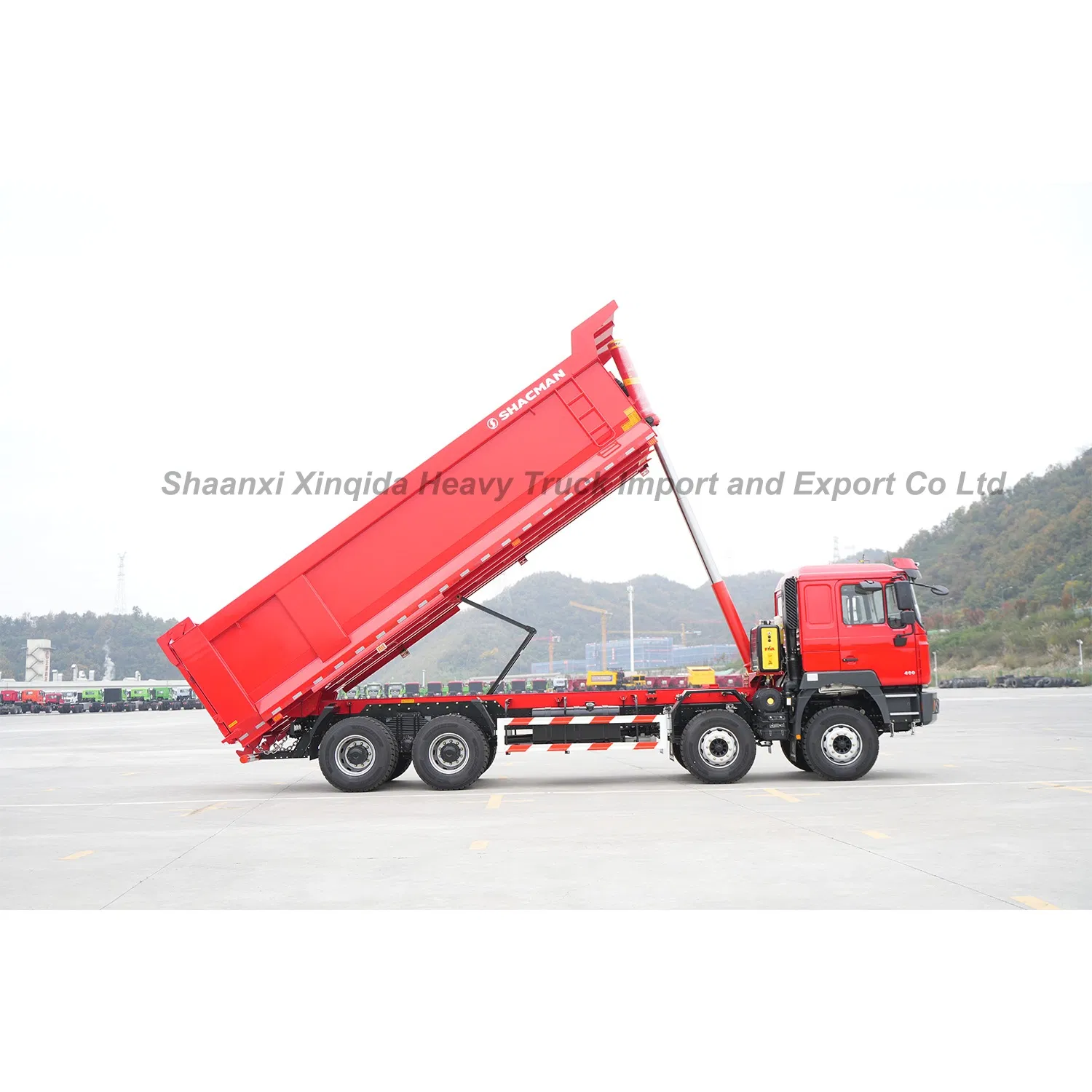 New Used Durable Shacman F3000 8X4 400HP Dump Tip Construction Materials Long Haul Transport Dump Mining Heavy Cargo Self-Discharging Van Pickup Lorry Truck