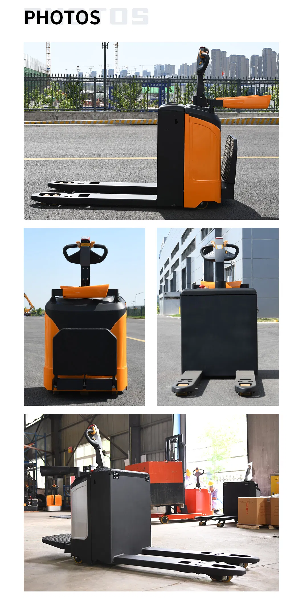 Electric Pallet Jack Detail 1