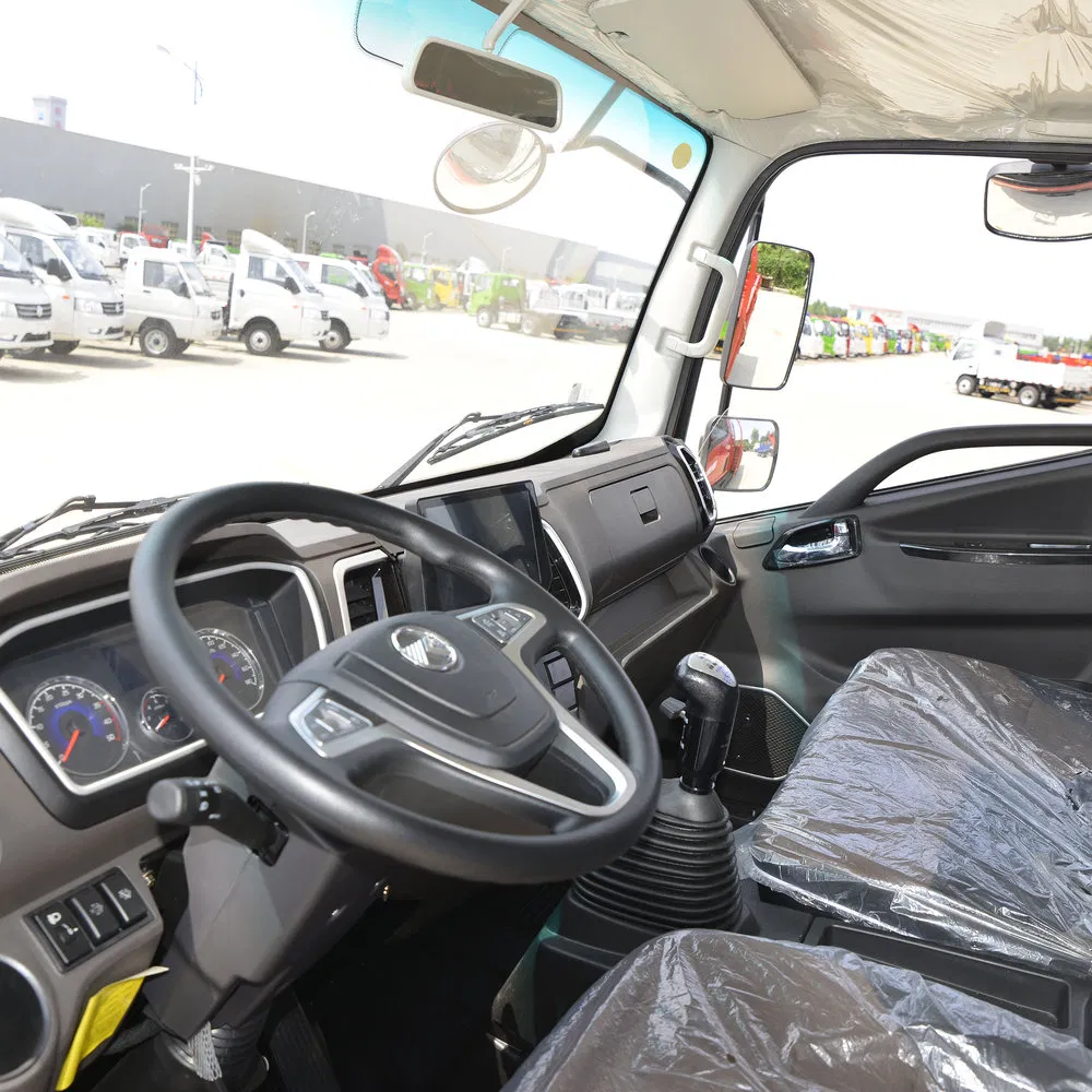 High Safety Kmc1067D4 Flatbed Cargo Transport Diesel Truck for on-Site Repair Service