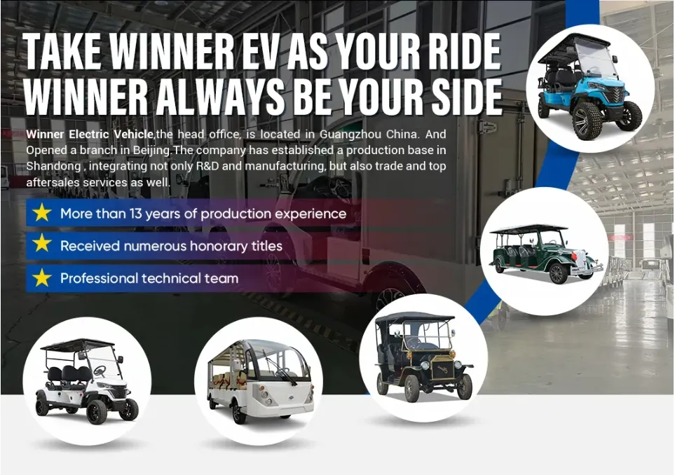 Electric Golf Cart Banner