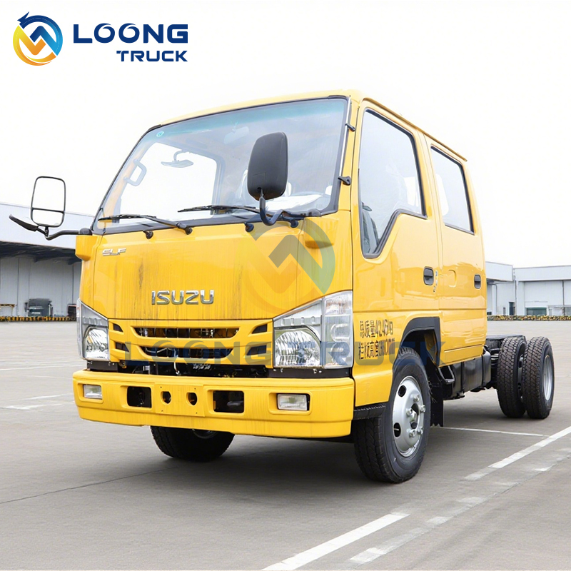 Qingling 100p Double Cabin Versatile Cargo Truck for Urban Deliveries