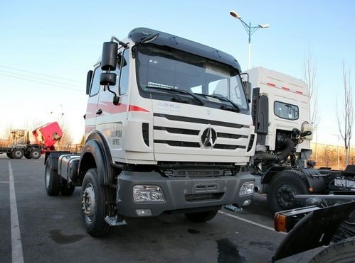 Beiben Tractor Truck 6X4 10 Wheeler Container Transport Truck Bei Ben Tractor Head Truck Price