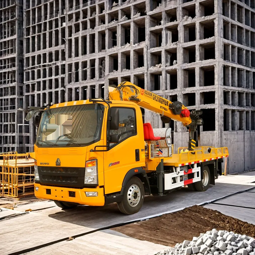 35m Truck Mounted Aerial Work Platform Vehicle with Bucket Lifting Factory Direct Sale