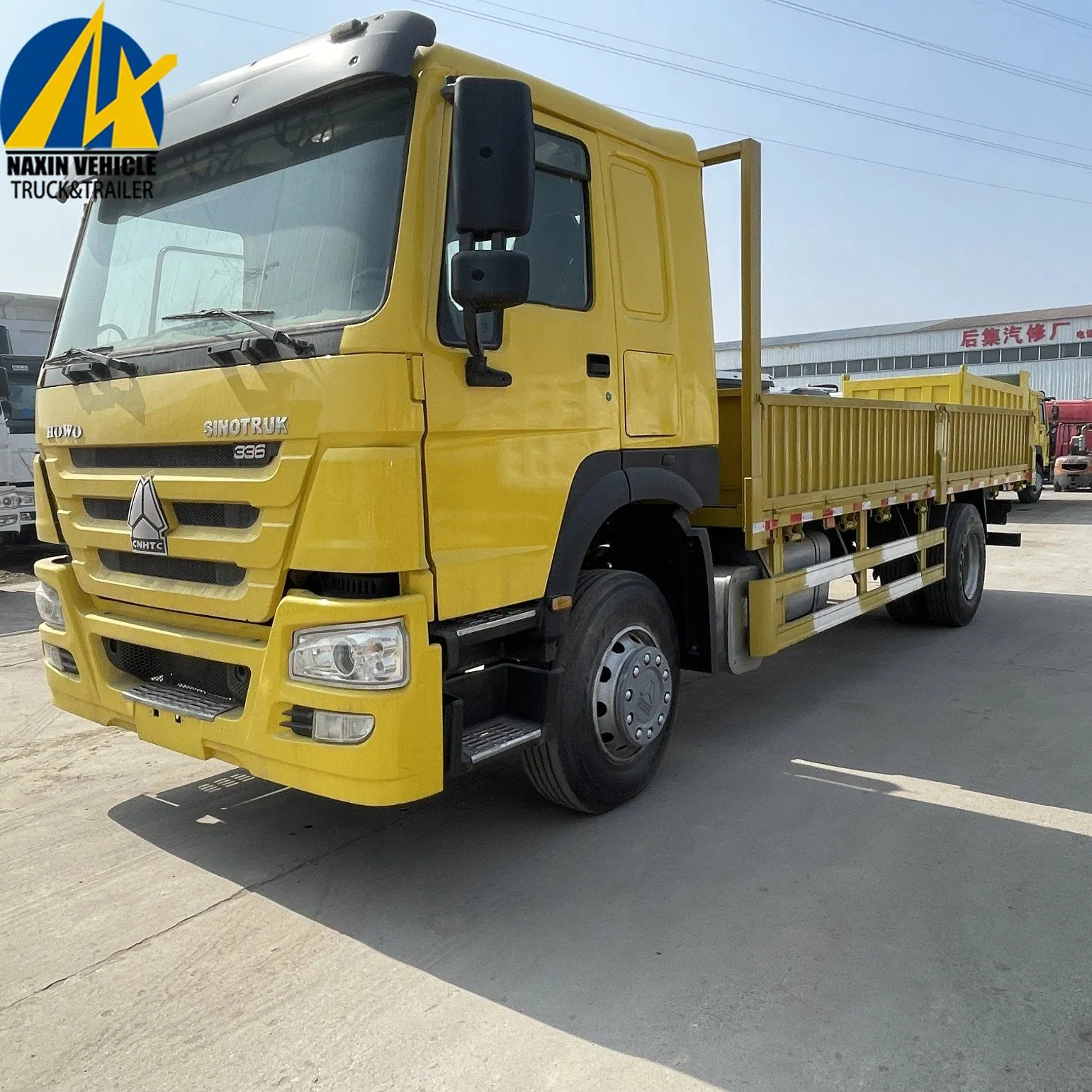 HOWO 4*2 336HP Heavy/Light Duty Truck 25tons Flatbed Transport Truck Tipper Truck