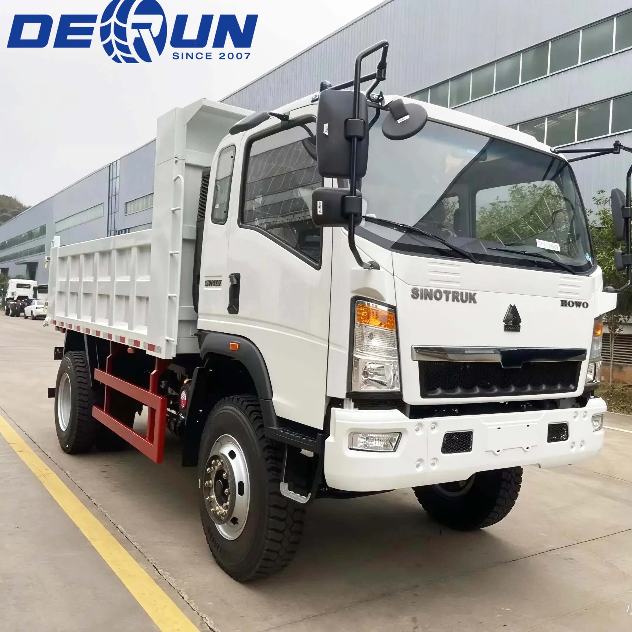 Sinotruk HOWO 4X2/4X4 4-6ton Diesel Cargo Lorry Truck for Urban Delivery Euro2