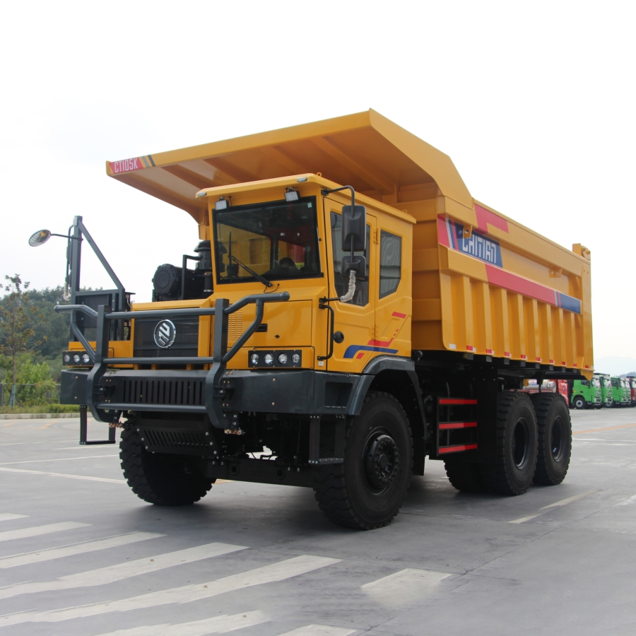 CT105K off-Highway Heavy-Duty off-Road Mining Tipper Dumper Rigid Frame Haul Bad Road Driving Truck