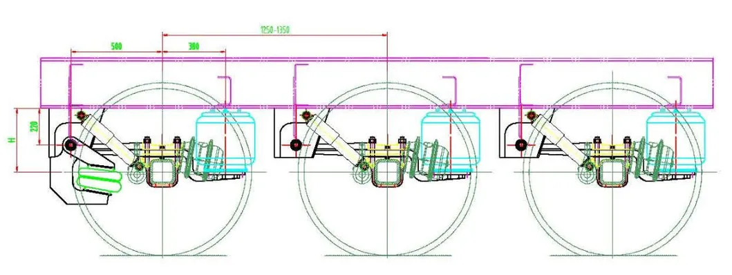 3-Axles Configuration 1
