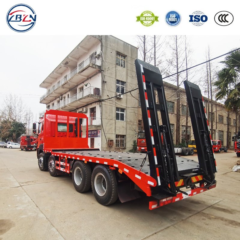 Jianghuai Flatbed Transport Truck 8X4 Flatbed Truck Logistics Trailer Platform Truck