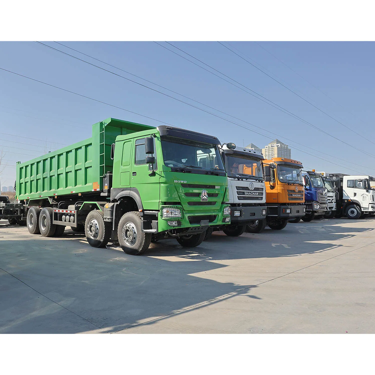 Rugged Reliability Heavy-Haul Applications HOWO 12-Wheel Dump Truck Description for Mining Applications