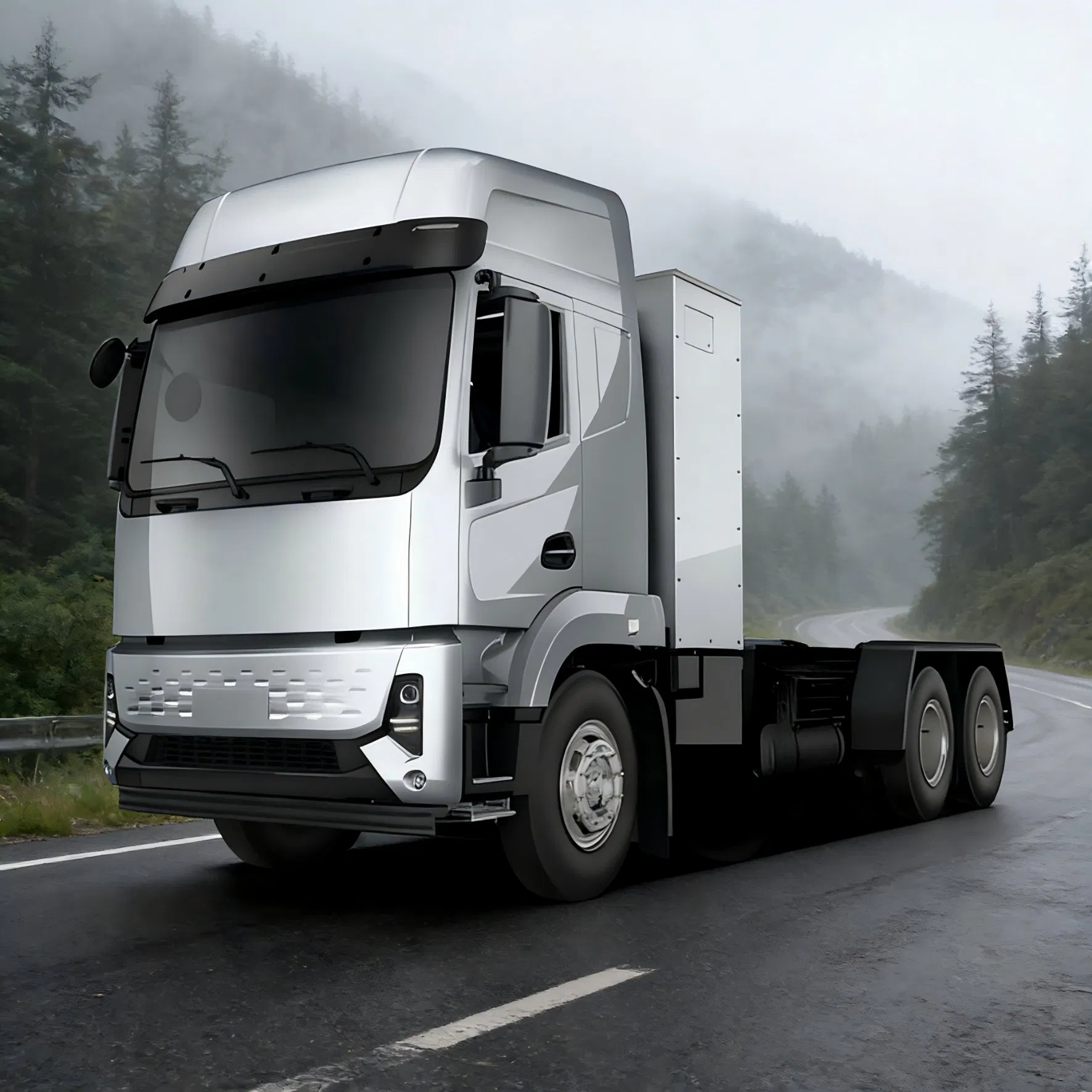 Eco Friendly Pure Electric Heavy Duty Truck