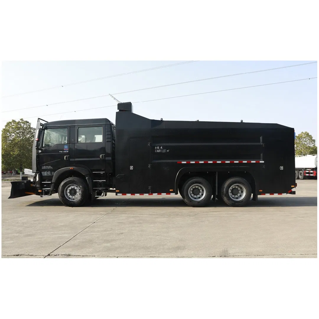 Cnhtc Class II Fire Chassis Refitted 11cbm HOWO 25t Anti-Riot Water Cannon Vehicle Anti-Terrorism Riot Control Truck