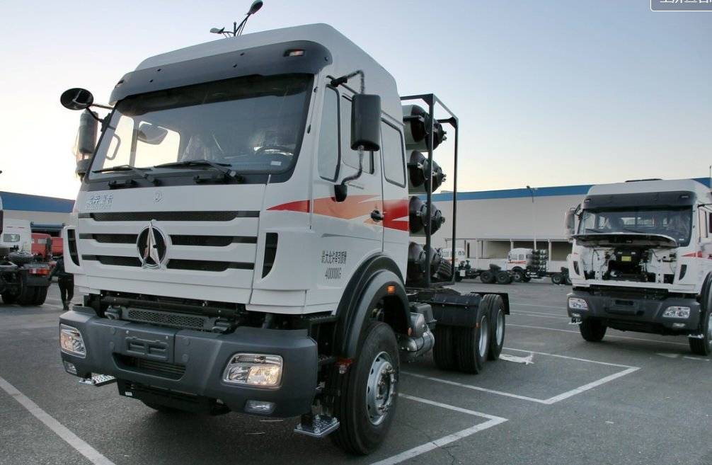 Beiben Tractor Truck 6X4 10 Wheeler Container Transport Truck Bei Ben Tractor Head Truck Price